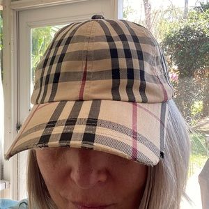 BURBERRY ball cap hat vintage x 15 years